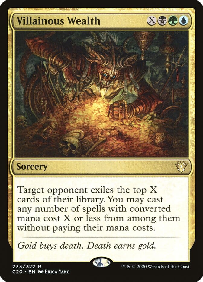 Villainous Wealth [Commander 2020] MTG Single Magic: The Gathering  | Multizone: Comics And Games