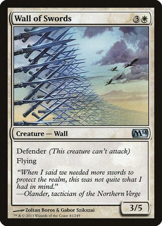 Wall of Swords [Magic 2014] MTG Single Magic: The Gathering  | Multizone: Comics And Games