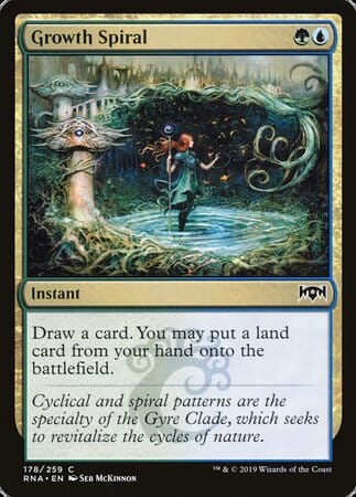 Growth Spiral [Ravnica Allegiance] MTG Single Magic: The Gathering  | Multizone: Comics And Games