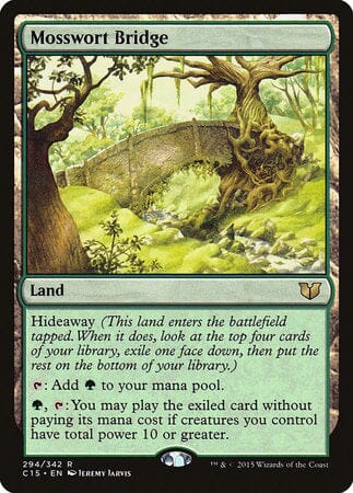 Mosswort Bridge [Commander 2015] MTG Single Magic: The Gathering  | Multizone: Comics And Games