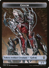 Dragon // Golem Token [Commander Legends Tokens] MTG Single Magic: The Gathering  | Multizone: Comics And Games