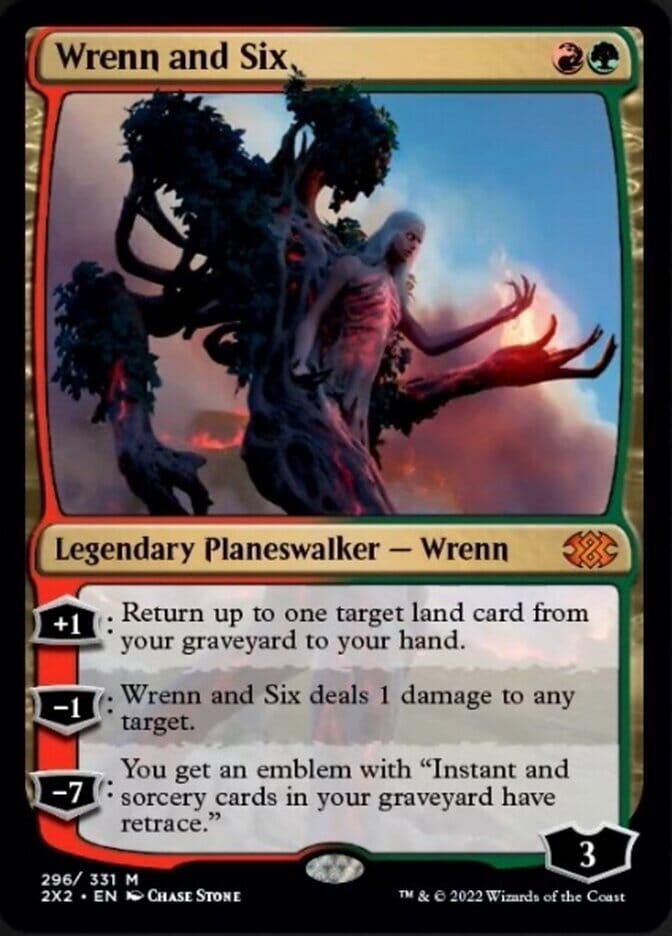 Wrenn and Six [Double Masters 2022] MTG Single Magic: The Gathering  | Multizone: Comics And Games