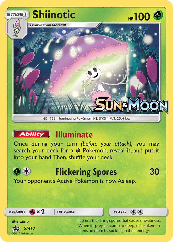 Shiinotic (SM10) [Sun & Moon: Black Star Promos] Pokemon Single Pokémon  | Multizone: Comics And Games