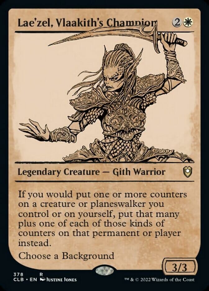 Lae'zel, Vlaakith's Champion (Showcase) [Commander Legends: Battle for Baldur's Gate] MTG Single Magic: The Gathering  | Multizone: Comics And Games