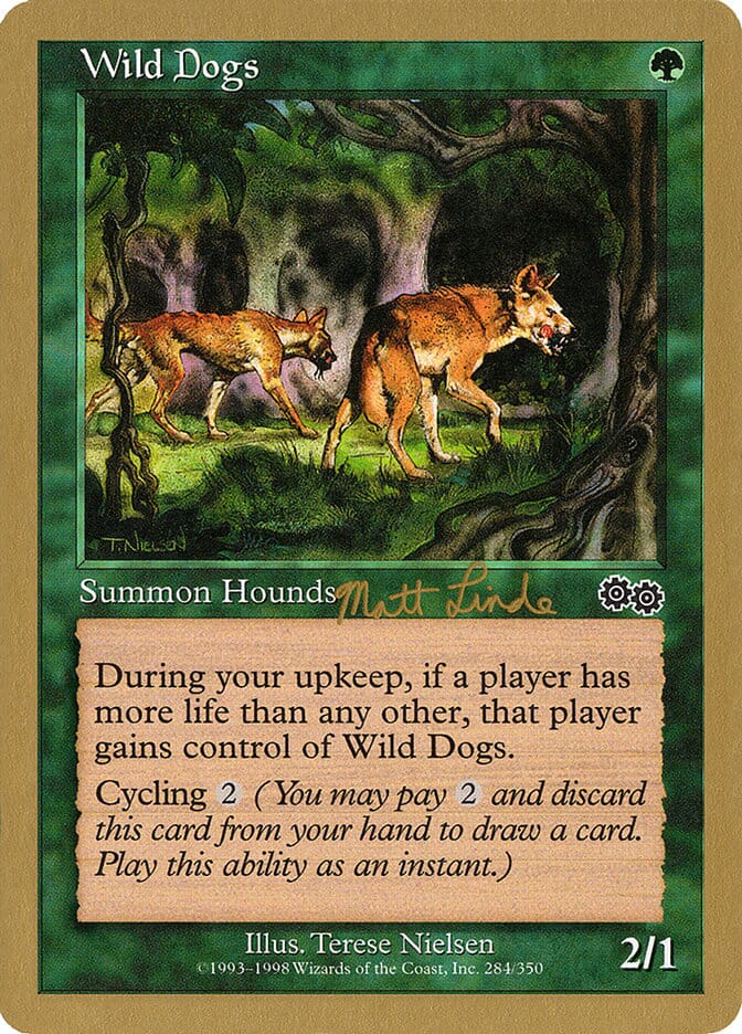 Wild Dogs (Matt Linde) [World Championship Decks 1999] MTG Single Magic: The Gathering  | Multizone: Comics And Games