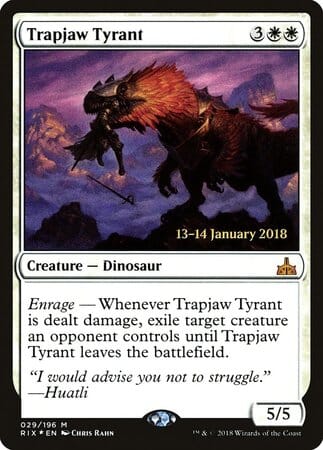 Trapjaw Tyrant [Rivals of Ixalan Promos] MTG Single Magic: The Gathering  | Multizone: Comics And Games