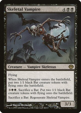 Skeletal Vampire [Duel Decks: Garruk vs. Liliana] MTG Single Magic: The Gathering  | Multizone: Comics And Games