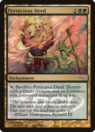 Pernicious Deed [Judge Gift Cards 2006] MTG Single Magic: The Gathering  | Multizone: Comics And Games