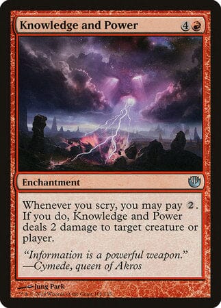 Knowledge and Power [Journey into Nyx] MTG Single Magic: The Gathering  | Multizone: Comics And Games