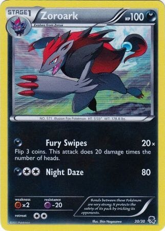 Zoroark (30/30) [Black & White: Trainer Kit - Zoroark] Pokemon Single Pokémon  | Multizone: Comics And Games