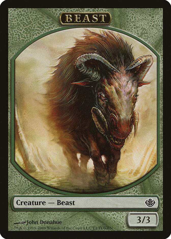 Beast (T1) [Duel Decks: Garruk vs. Liliana Tokens] MTG Single Magic: The Gathering  | Multizone: Comics And Games
