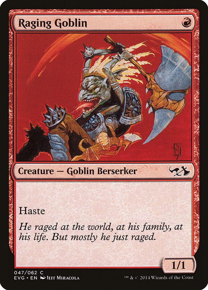 Raging Goblin (Elves vs. Goblins) [Duel Decks Anthology] MTG Single Magic: The Gathering  | Multizone: Comics And Games