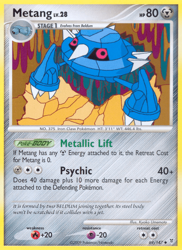Metang (69/147) [Platinum: Supreme Victors] Pokemon Single Pokémon  | Multizone: Comics And Games