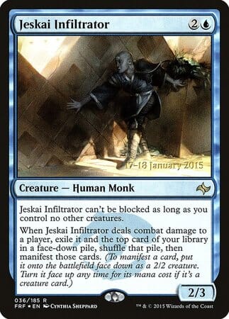 Jeskai Infiltrator [Fate Reforged Promos] MTG Single Magic: The Gathering  | Multizone: Comics And Games