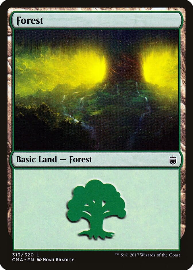 Forest (313) [Commander Anthology] MTG Single Magic: The Gathering  | Multizone: Comics And Games