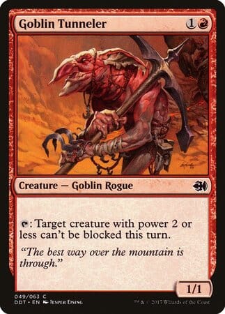 Goblin Tunneler [Duel Decks: Merfolk vs. Goblins] MTG Single Magic: The Gathering  | Multizone: Comics And Games
