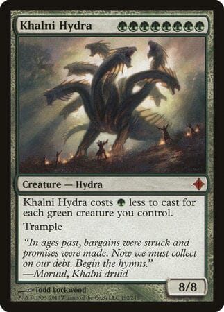 Khalni Hydra [Rise of the Eldrazi] MTG Single Magic: The Gathering  | Multizone: Comics And Games