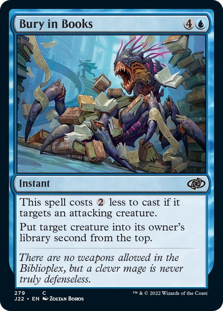 Bury in Books [Jumpstart 2022] MTG Single Magic: The Gathering  | Multizone: Comics And Games