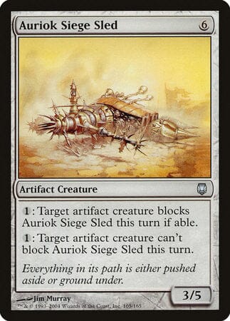 Auriok Siege Sled [Darksteel] MTG Single Magic: The Gathering  | Multizone: Comics And Games