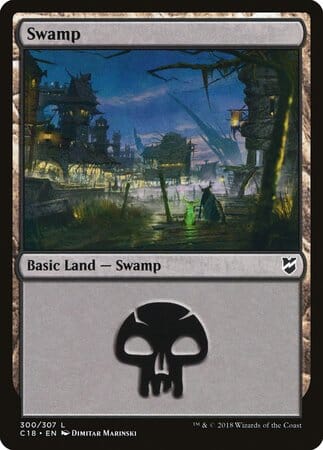 Swamp (300) [Commander 2018] MTG Single Magic: The Gathering  | Multizone: Comics And Games