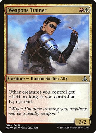 Weapons Trainer [Oath of the Gatewatch] MTG Single Magic: The Gathering  | Multizone: Comics And Games