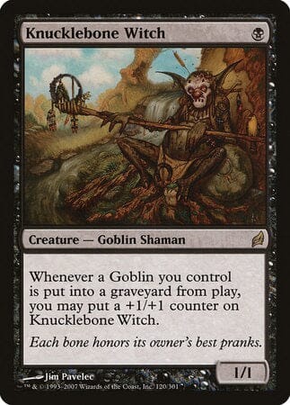 Knucklebone Witch [Lorwyn] MTG Single Magic: The Gathering  | Multizone: Comics And Games