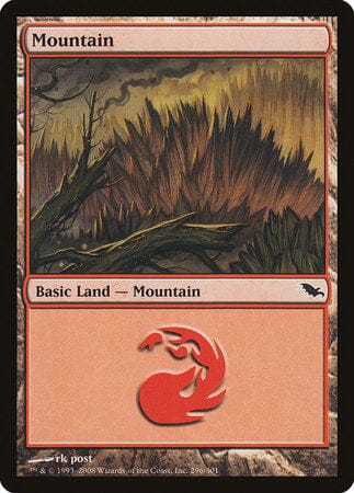Mountain (296) [Shadowmoor] MTG Single Magic: The Gathering  | Multizone: Comics And Games