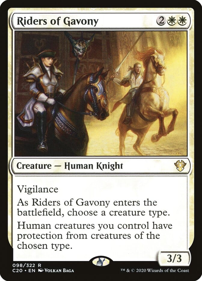 Riders of Gavony [Commander 2020] MTG Single Magic: The Gathering  | Multizone: Comics And Games