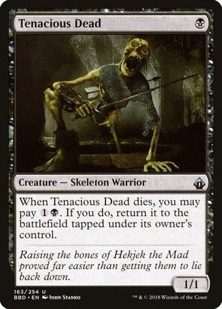 Tenacious Dead [Battlebond] MTG Single Magic: The Gathering  | Multizone: Comics And Games
