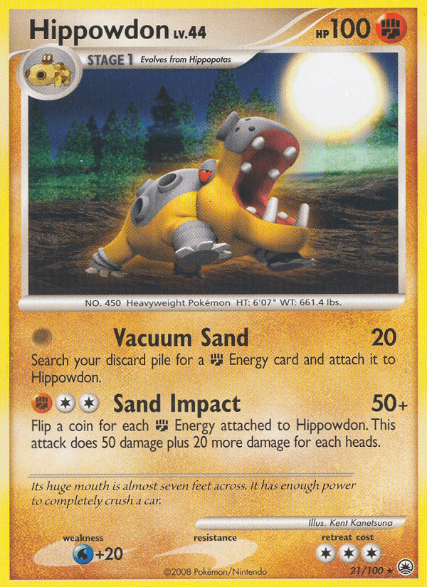 Hippowdon (21/100) [Diamond & Pearl: Majestic Dawn] Pokemon Single Pokémon  | Multizone: Comics And Games