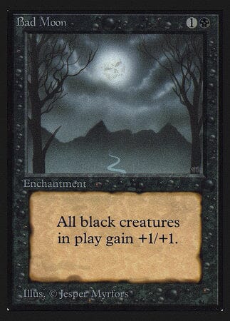 Bad Moon (IE) [Intl. Collectors’ Edition] MTG Single Magic: The Gathering  | Multizone: Comics And Games