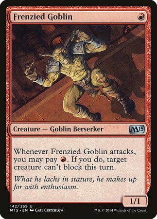 Frenzied Goblin [Magic 2015] MTG Single Magic: The Gathering  | Multizone: Comics And Games