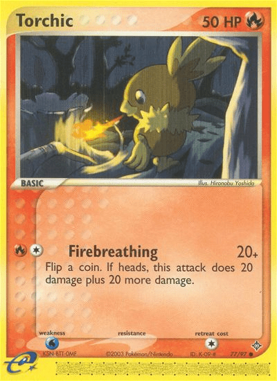 Torchic (77/97) [EX: Dragon] Pokemon Single Pokémon  | Multizone: Comics And Games