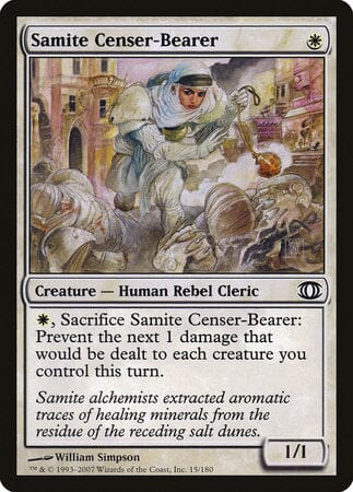 Samite Censer-Bearer [Future Sight] MTG Single Magic: The Gathering  | Multizone: Comics And Games