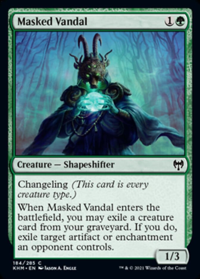 Masked Vandal [Kaldheim] MTG Single Magic: The Gathering  | Multizone: Comics And Games