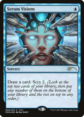Serum Visions [Friday Night Magic 2015] MTG Single Magic: The Gathering  | Multizone: Comics And Games