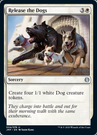 Release the Dogs [Jumpstart] MTG Single Magic: The Gathering  | Multizone: Comics And Games