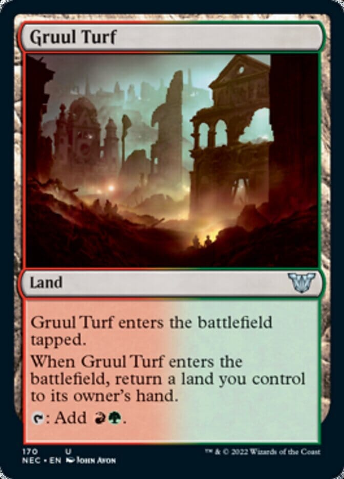 Gruul Turf [Kamigawa: Neon Dynasty Commander] MTG Single Magic: The Gathering  | Multizone: Comics And Games
