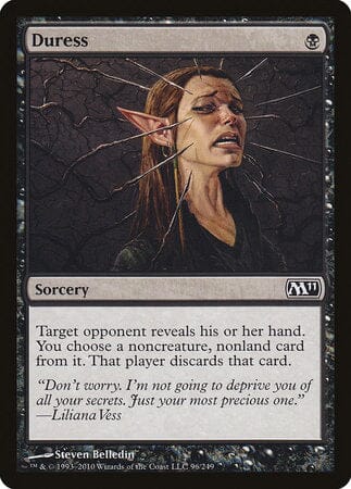 Duress [Magic 2011] MTG Single Magic: The Gathering  | Multizone: Comics And Games