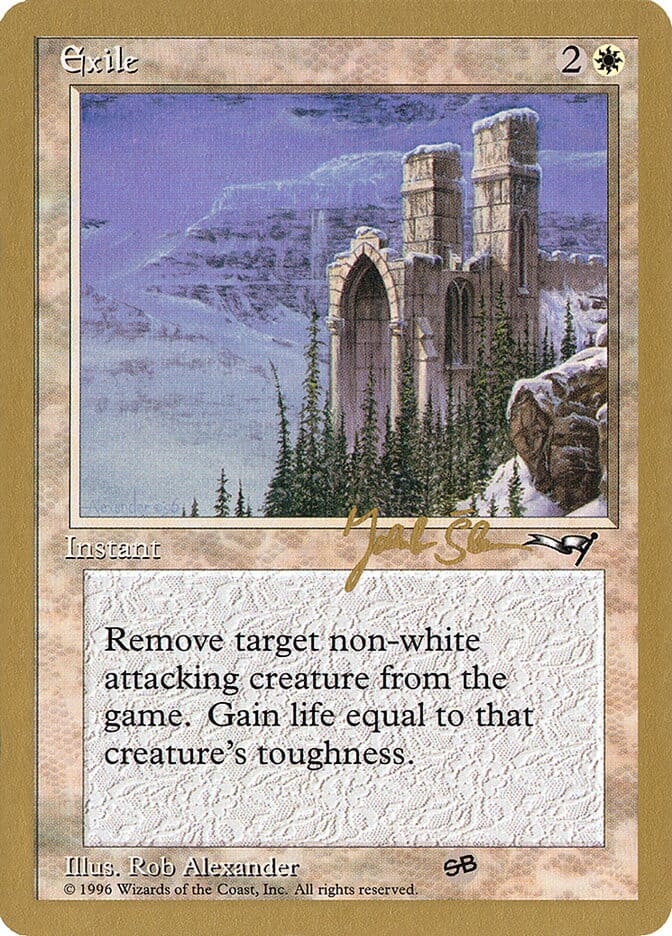 Exile (Jakub Slemr) (SB) [World Championship Decks 1997] MTG Single Magic: The Gathering  | Multizone: Comics And Games
