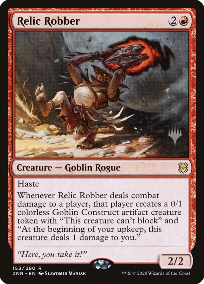 Relic Robber (Promo Pack) [Zendikar Rising Promos] MTG Single Magic: The Gathering  | Multizone: Comics And Games