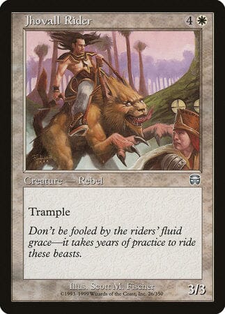 Jhovall Rider [Mercadian Masques] MTG Single Magic: The Gathering  | Multizone: Comics And Games