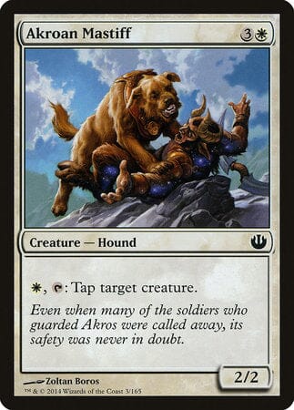 Akroan Mastiff [Journey into Nyx] MTG Single Magic: The Gathering  | Multizone: Comics And Games
