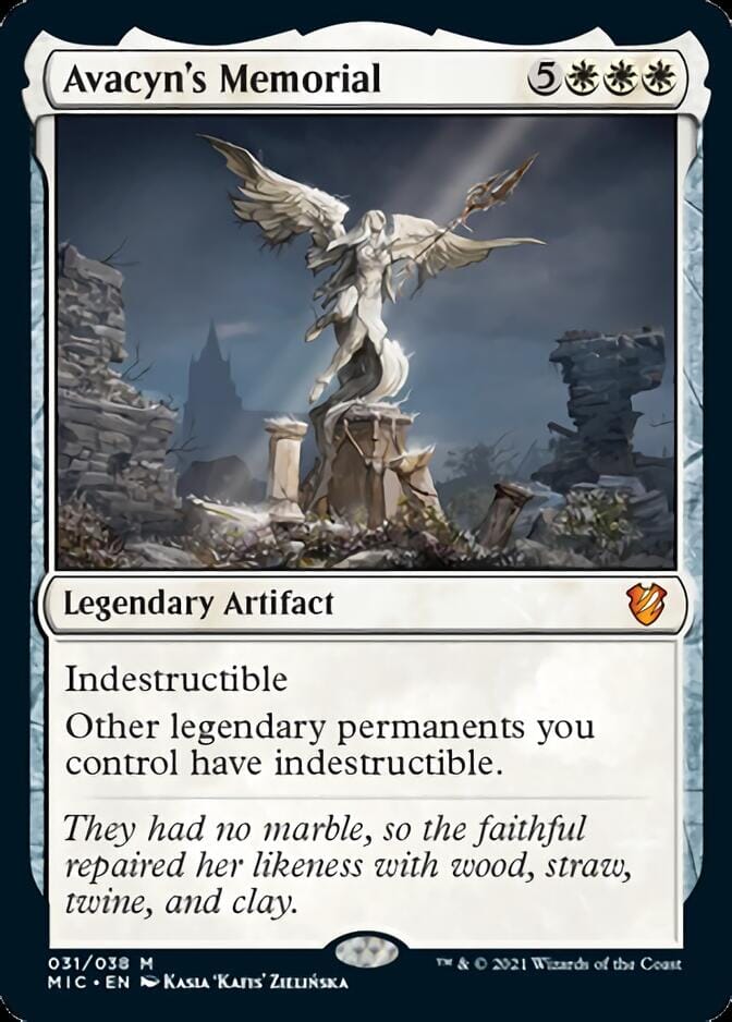 Avacyn's Memorial [Innistrad: Midnight Hunt Commander] MTG Single Magic: The Gathering  | Multizone: Comics And Games