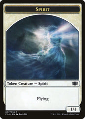Soldier // Spirit Double-sided Token [Commander 2014 Tokens] MTG Single Magic: The Gathering  | Multizone: Comics And Games