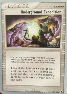 Underground Expedition (140/144) (Rocky Beach - Reed Weichler) [World Championships 2004] Pokemon Single Pokémon  | Multizone: Comics And Games