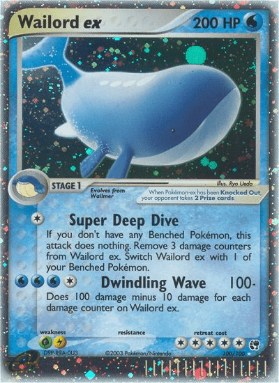 Wailord ex (100/100) [EX: Sandstorm] Pokemon Single Pokémon  | Multizone: Comics And Games