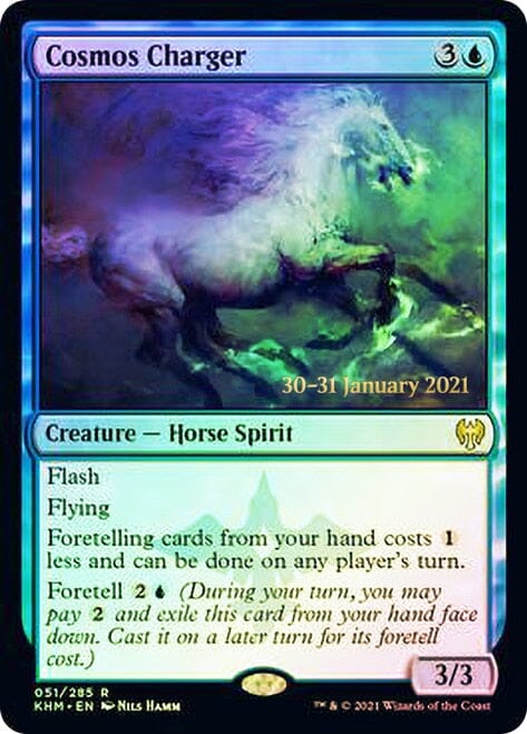 Cosmos Charger [Kaldheim Prerelease Promos] MTG Single Magic: The Gathering  | Multizone: Comics And Games