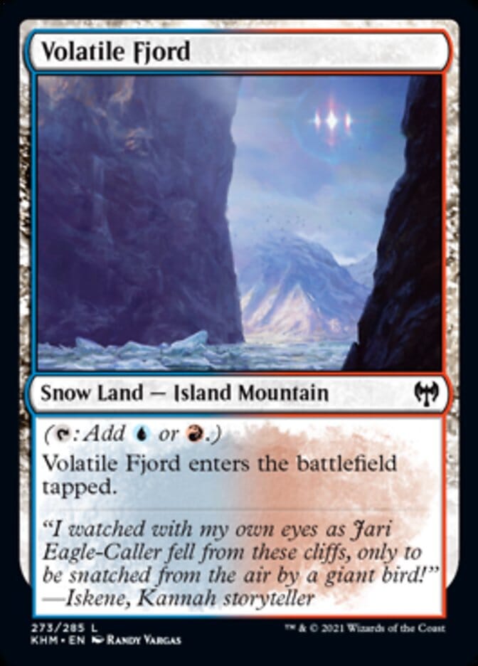 Volatile Fjord [Kaldheim] MTG Single Magic: The Gathering  | Multizone: Comics And Games