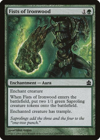 Fists of Ironwood [Commander 2011] MTG Single Magic: The Gathering  | Multizone: Comics And Games
